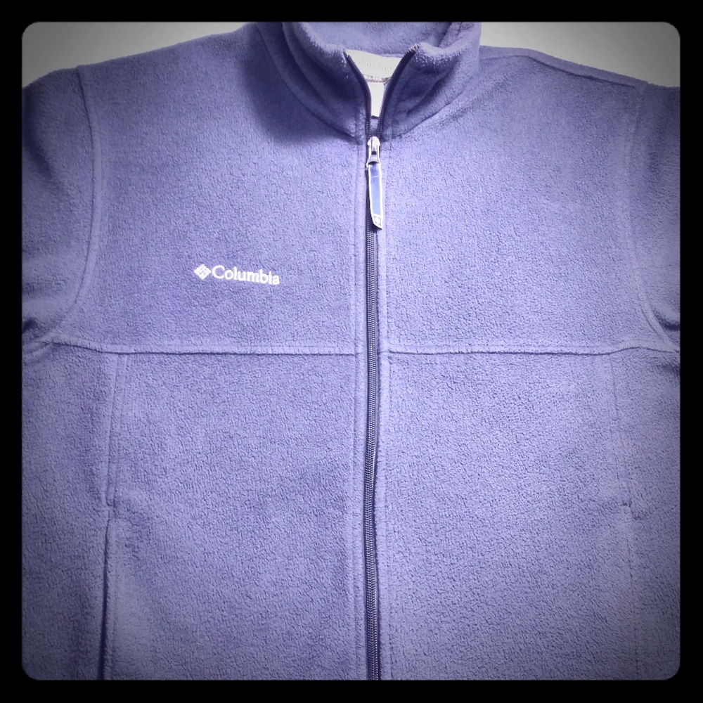 Men's Columbia Zip Up Sweater